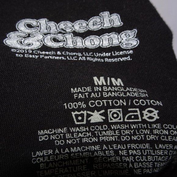 Cheech & Chong Black Long Sleeve Shirt - Picture 4 of 5